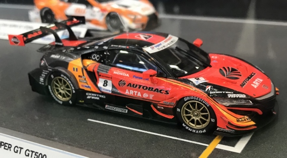 エブロ1/43 ARTA NSX-GT SUPERGT GT500 2018