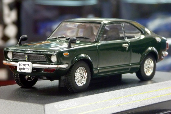 ファースト43 1/43 トヨタ スプリンタートレノ 1972｜ミニカーショップ　ディーズ・サーキット