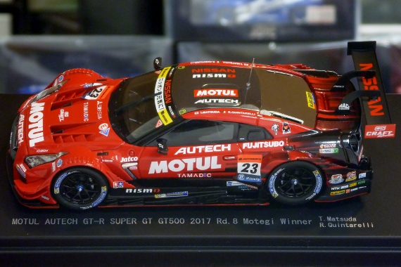 エブロ1/43 スーパーGT 2017 モチュール オーテック GT-R #23 Rd