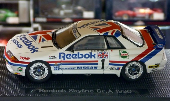 EBBRO 44160 1 43 Nissan Reebok Skyline Gr.a 1990 #1 White