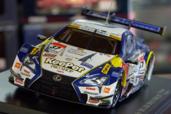 エブロ　1/43　KeePer TOM'S LC500 2017　キーパー