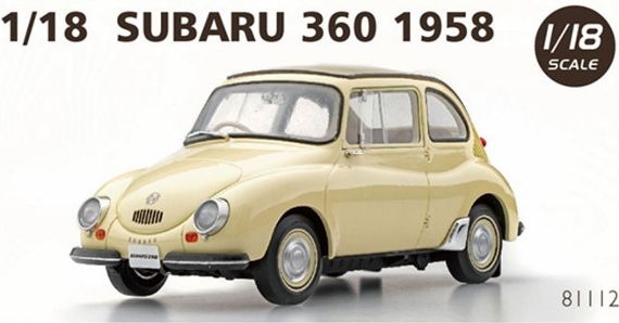 予約 エブロ1/18 スバル 360 1958|ミニカーショップ ディーズ・サーキット