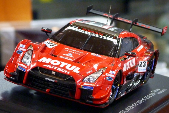 エブロ1/43 スーパーGT 2019 モチュール オーテック GT-R #23｜ミニカーショップ　ディーズ・サーキット