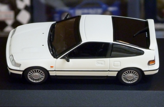 マキシチャンプス1/43 ホンダ CR-X 1989 (ホワイト)｜ミニカー