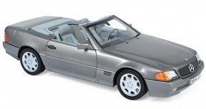 ノレブ1/18 メルセデスベンツ 500 SL 1989 (メタリックグレー