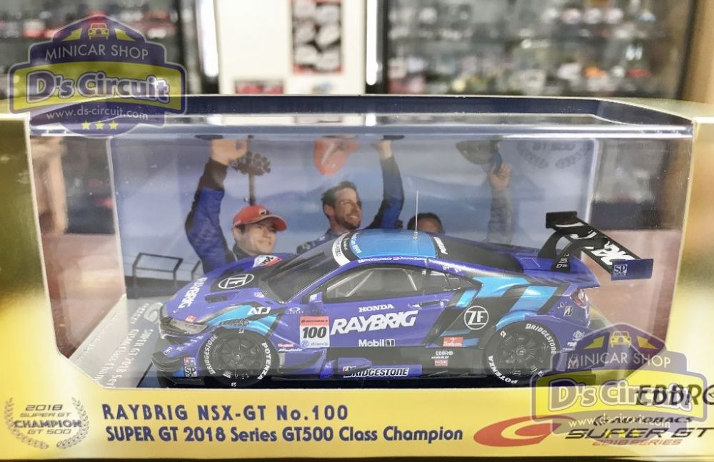 エブロ 1/43 RAYBRIG NSX レイブリック 2018 チャンピオン ...