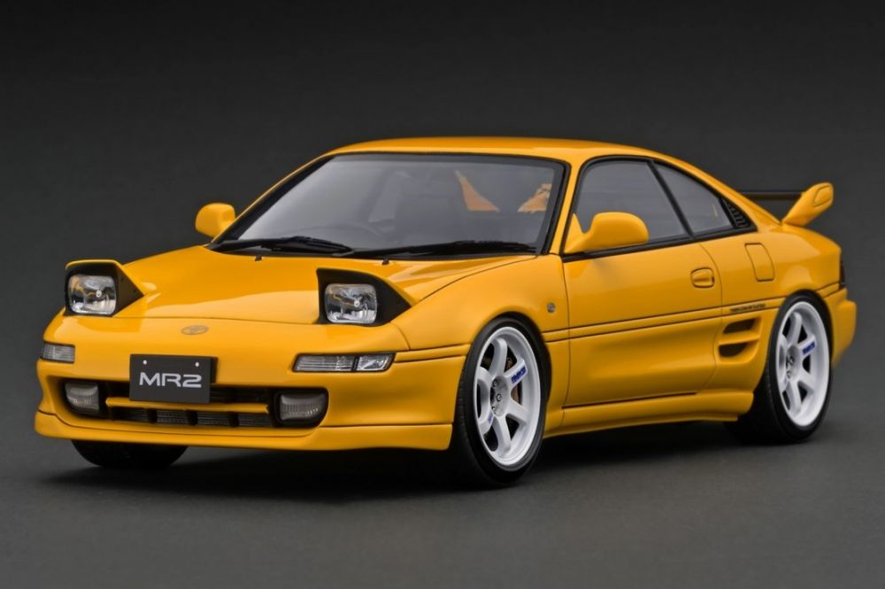 予約 イグニッションモデル1/18 トヨタ MR2 SW20 (イエロー