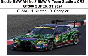 [新品]スパーク 1/43 Studie x CRS BMW M4 2023 BMW M4 GT3 #7 