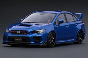 予約 イグニッションモデル1/18 スバル WRX CBA-VAB STI (ブルー