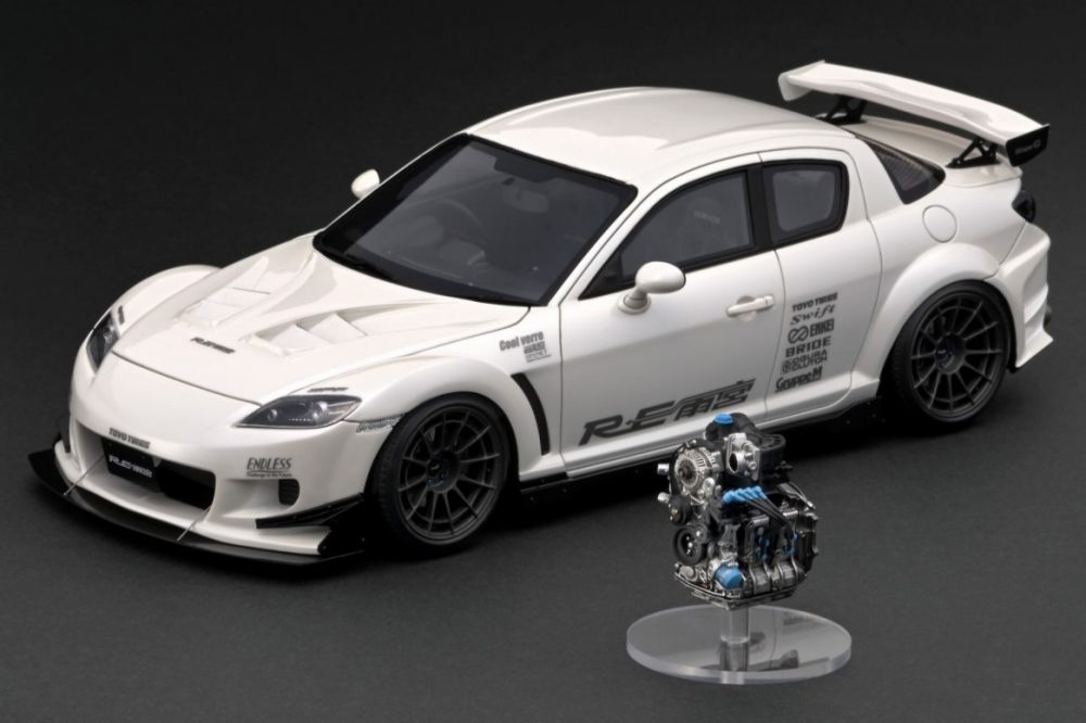 予約 イグニッションモデル1/18 マツダ RX-8 SE3P RE雨宮