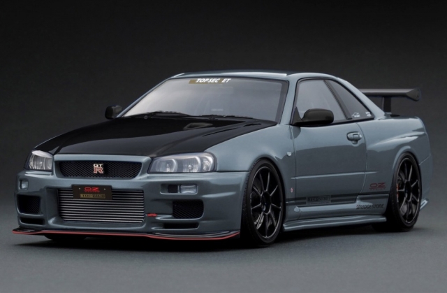 予約 イグニッションモデル1/18 トップシークレット 34GT-R