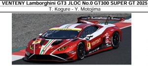 スパーク speak 43 JLOC ランボルギーニ 2025 GT300 新品 43SGT25087 スパーク 1/43 ランボルギーニ METALIVE S