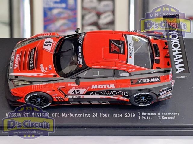 1/43 Nissan GT-R NISMO GT3 Nurburgring 24 Hour race 2019 No.45
