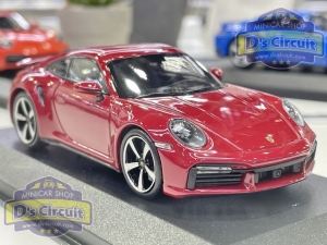 ミニチャンプス1/43 ポルシェ 911 ターボS 2020 (レッド)｜ミニカー